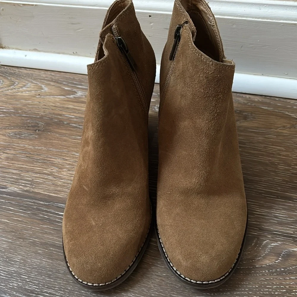 Lucky Brand Tan/camel Ankle Boots  7.5
